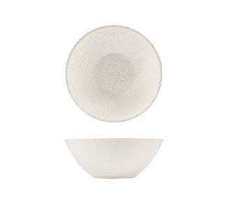 Luzerne Dune Round Bowl Ash 120 x 55mm 288ml 6/48