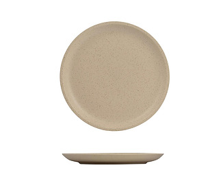 Luzerne Dune Round Plate Clay 173mm 6/36