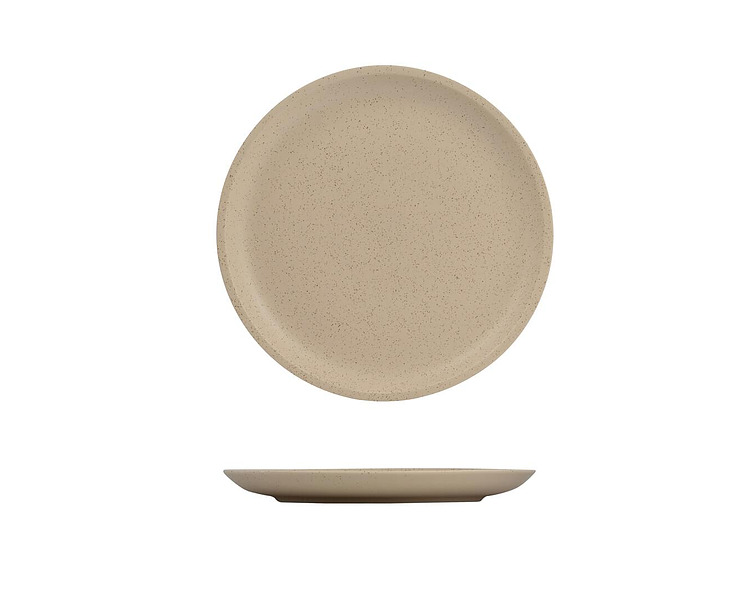 Luzerne Dune Round Plate Clay 173mm 6/36