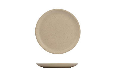 Luzerne Dune Round Plate Clay 173mm 6/36