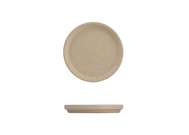 Luzerne Dune Stackable Round Plate Clay 160mm 6/36