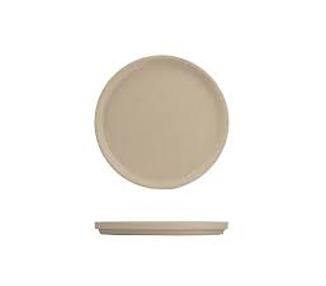 Luzerne Dune Stackable Round Plate Clay 235mm 3/12