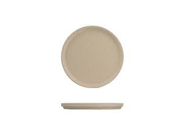 Luzerne Dune Stackable Round Plate Clay 235mm 3/12