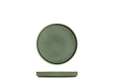 Luzerne Mod Round Stackable Plate Smokey Basil 160mm 6/Pkt