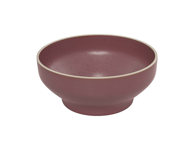 Luzerne Mod Round Bowl Smokey Plum 212mm 3/12