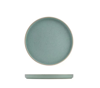 Luzerne Mod Round Stackable Plate Smokey Plum 235mm 6/12