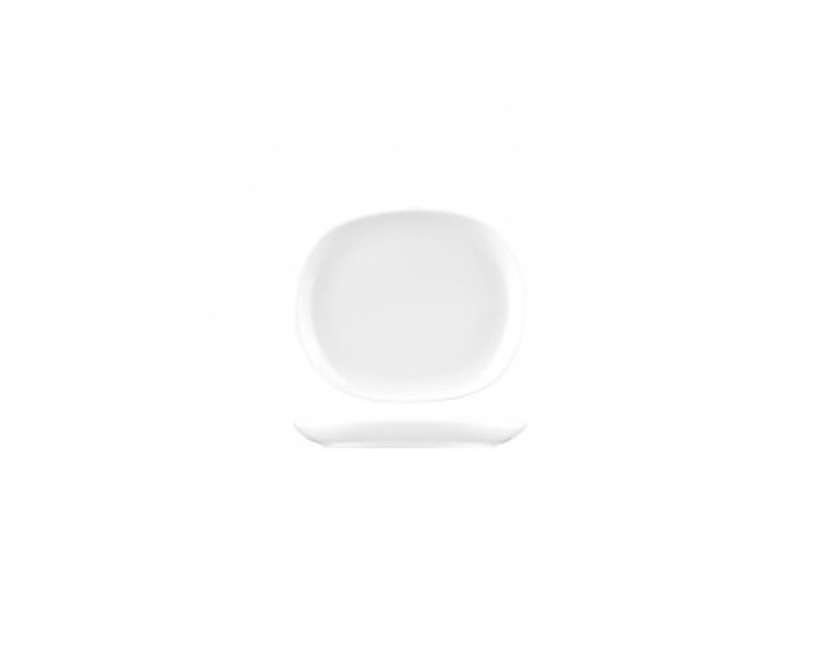 Sango Coupe Plate White 230 x 200mm 6/24