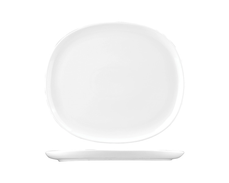 Sango Coupe Plate White 335 x 295mm 4/8