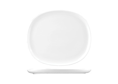 Sango Coupe Plate White 335 x 295mm 4/8