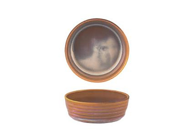 Urban Loft Round Bowl Auburn 143 x 45mm 4/Ctn