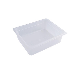 Food Pan Gastroplas Polyprop Opaque 1/2 x 200mm 12/Ctn