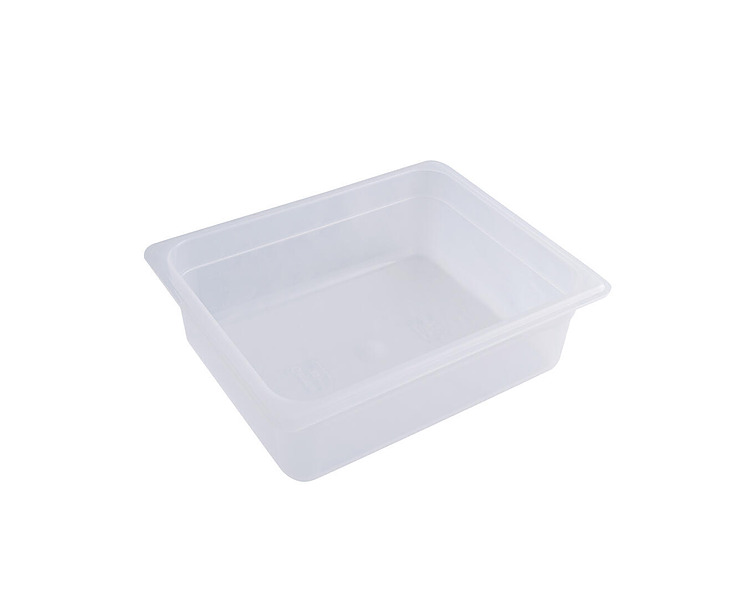 Food Pan Gastroplas Polyprop Opaque 1/2 x 200mm 12/Ctn