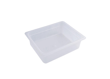 Food Pan Gastroplas Polyprop Opaque 1/2 x 200mm 12/Ctn