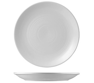 Dudson Round Coupe Plate Pearl 295mm 6/Ctn