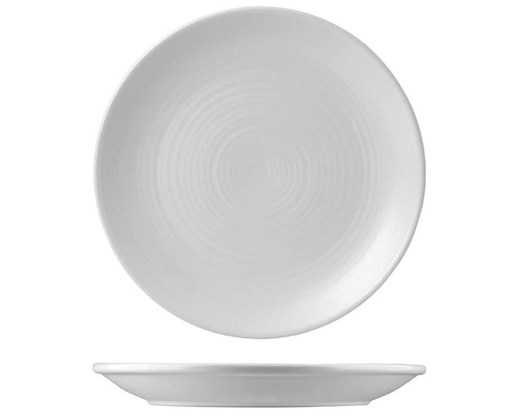 Dudson Round Coupe Plate Pearl 295mm 6/Ctn