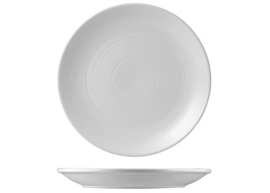 Dudson Round Coupe Plate Pearl 295mm 6/Ctn