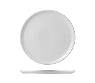 Dudson Flat Plate Pearl 254mm 6/Ctn