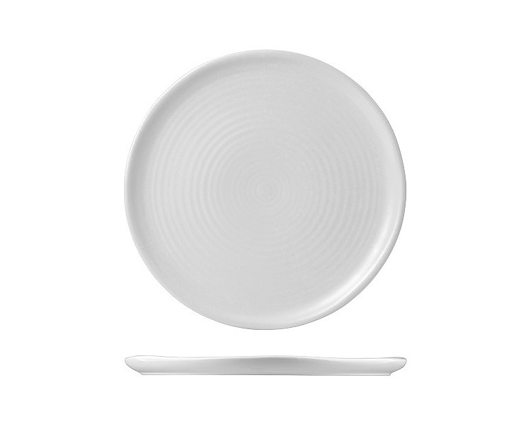 Dudson Flat Plate Pearl 254mm 6/Ctn