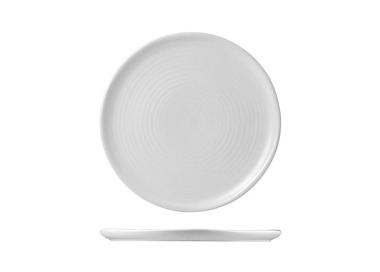 Dudson Flat Plate Pearl 254mm 6/Ctn