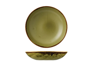 Dudson Harvest Coupe Bowl Green 182mm 12/Ctn