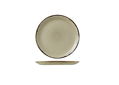 Dudson Harvest Coupe Plate Linen 217mm 12/Ctn