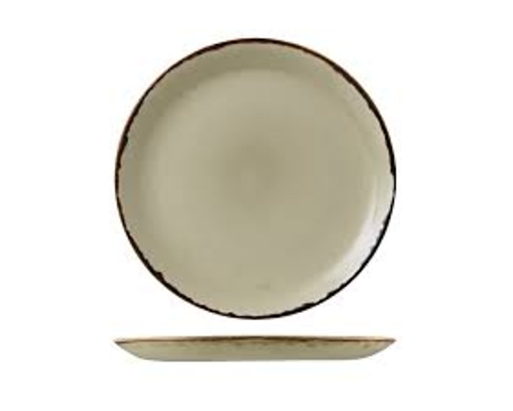 Dudson Harvest Coupe Plate Linen 288mm 12/Ctn