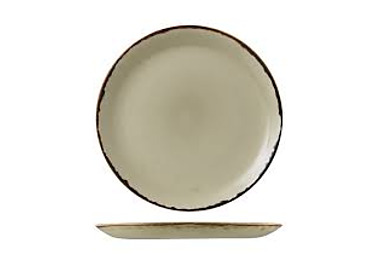 Dudson Harvest Coupe Plate Linen 288mm 12/Ctn