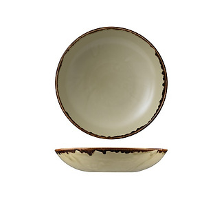 Dudson Harvest Coupe Bowl Linen 248mm 12/Ctn