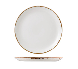 Dudson Harvest Coupe Plate Natural 288mm 12/Ctn