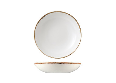 Dudson Harvest Coupe Bowl Natural 248mm 12/Ctn