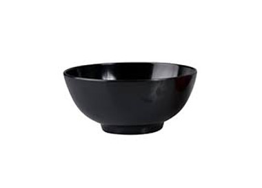 Black Melamine Noodle Bowl 110mm 12/72