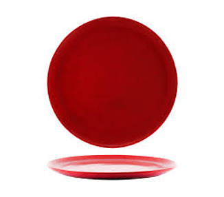 Artistica Round Plate Reactive Red 190mm 4/Pkt