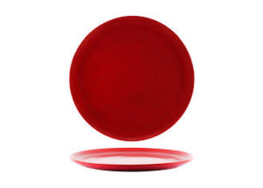 Artistica Round Plate Reactive Red 190mm 4/Pkt