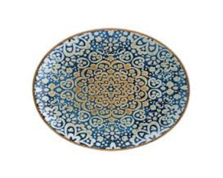 Bonna Alhambra Oval Coupe Platter 360 x 280mm 6/Pkt