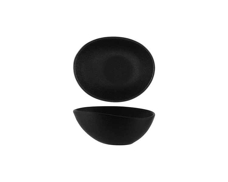 Tablekraft Triangular Bowl Black 160 x 350 x 70mm 4/Pkt