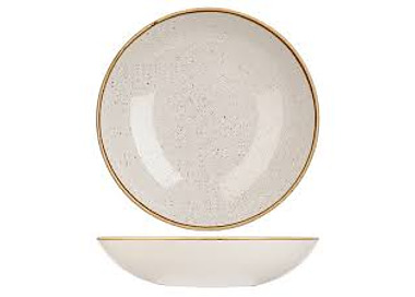 Churchill Round Coupe Bowl Barley White 248mm 12/Ctn