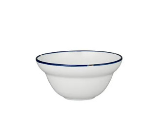 Luzerne Tin Tin Round Bowl White/Navy Line 150mm 3/Pkt