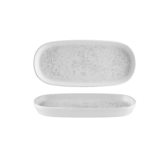 Bonna Lunar White HYGGE Oval Dish 210 x 100 x 20mm 12/Ctn