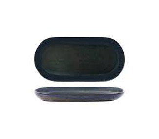 Artistica Oval Coupe Plate Midnight Blue 300 x 140mm 4/Ctn