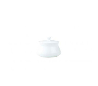 Chelsea Sugar Bowl Covered White 250ml 12/Ctn