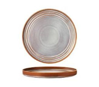 Urban Loft Round Plate Auburn 185 x 16mm 6/Pkt