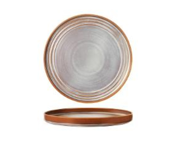 Urban Loft Round Plate Auburn 185 x 16mm 6/Pkt