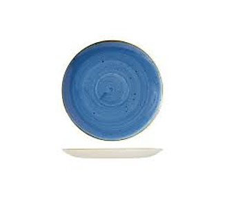 Churchill Stonecast Coupe Bowl Cornflower Blue 248mm 12/Ctn