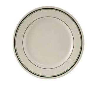 Tuxton Round Plate Green Bay 305mm 12/Ctn