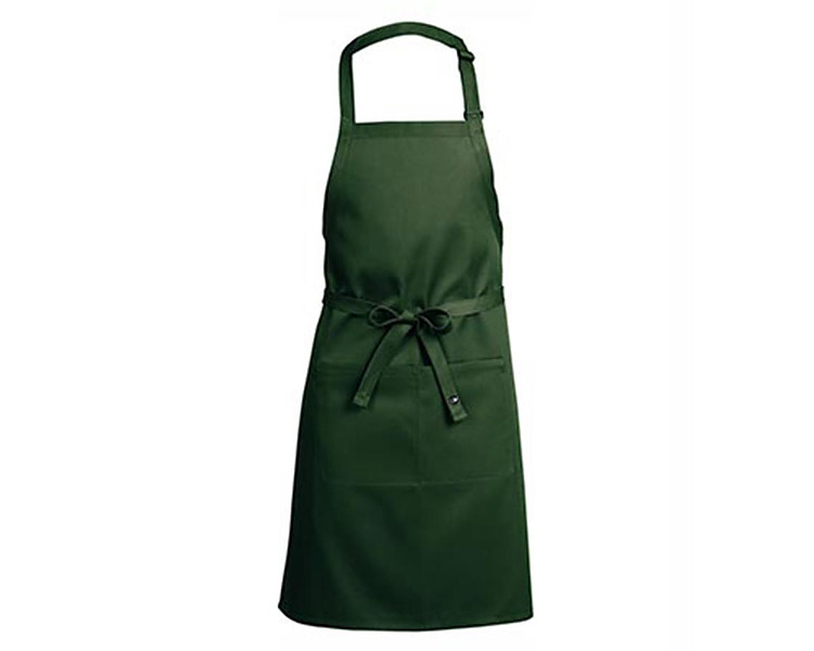 Apron Bib Hunter Green 86cmL x 61cmW