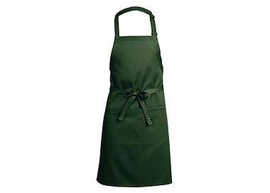 Apron Bib Hunter Green 86cmL x 61cmW