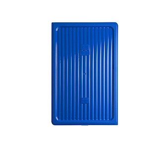 Food Pan Cover Gastroplas Polyprop Blue 1/2 12/36