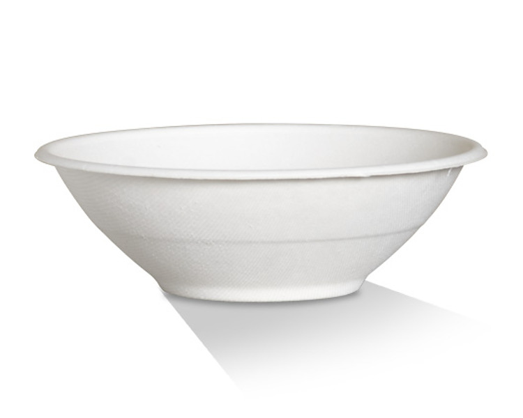 Pac Trading Sugarcane Noodle Bowl 32oz 940ml White 500/Ctn