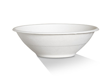 Pac Trading Sugarcane Noodle Bowl 32oz 940ml White 500/Ctn