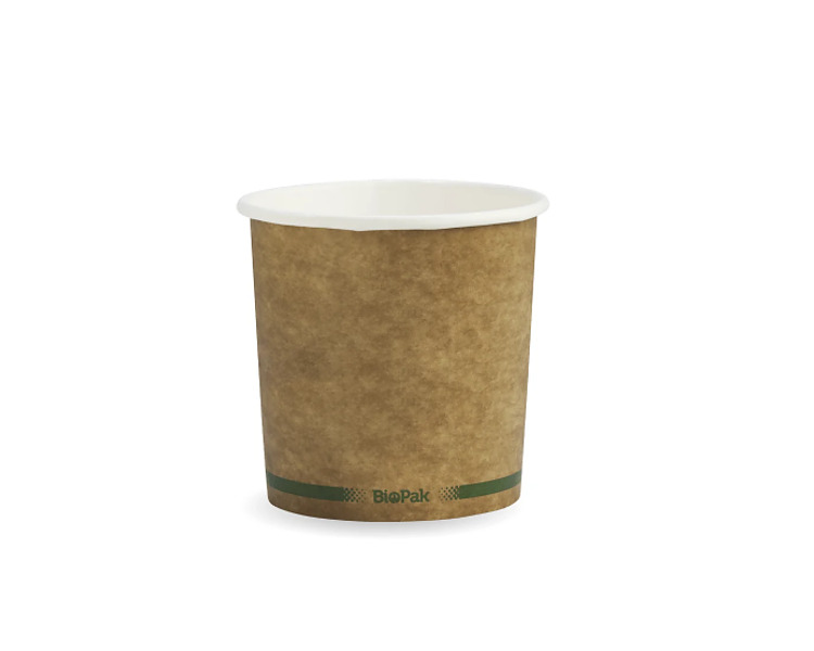 Biobowl Paper Kraft 24oz 740ml 500/Ctn